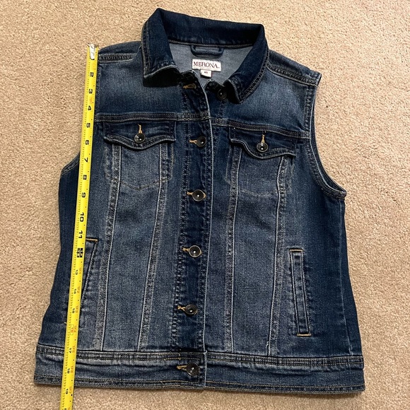 Merona Denim Vest - Picture 4 of 5